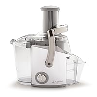 Juiceman JM400 Classic 2 Speed Juicer, with 48oz Removable Pulp Container & 20oz. Foam Separator Juicing Cup