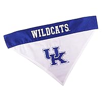 Pets First Collegiate Pet Accessories, Reversible Bandana, Kentucky Wildcats, Small/Medium