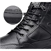 Men's Winter Boots High-top Snow Boots Men's Thickened Genuine Leather Ankle Boots