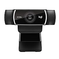 C922x Pro Stream Webcam – Full 1080p HD Camera, Black
