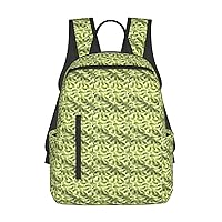 Sushi Dill Pickles Print Large-Capacity Backpack, Simple And Lightweight Casual Backpack, Travel Backpacks