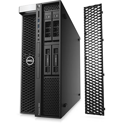 Dell Precision T5820 Workstation Desktop Computer Tower (2018) | Core Xeon W - 512GB SSD Hard Drive - 8GB RAM - PRO W6300 | 4 Cores @ 3.9 GHz Win 11 Pro, Black