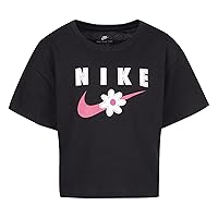 Nike Girl's Sport Daisy Boxy T-Shirt (Toddler/Little Kids)