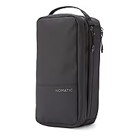 NOMATIC Toiletry Bag for Travel - Great for Travel Size Toiletries - Travel Essentials Wash Bag - Travel Makeup Bag, (Black), Large V2