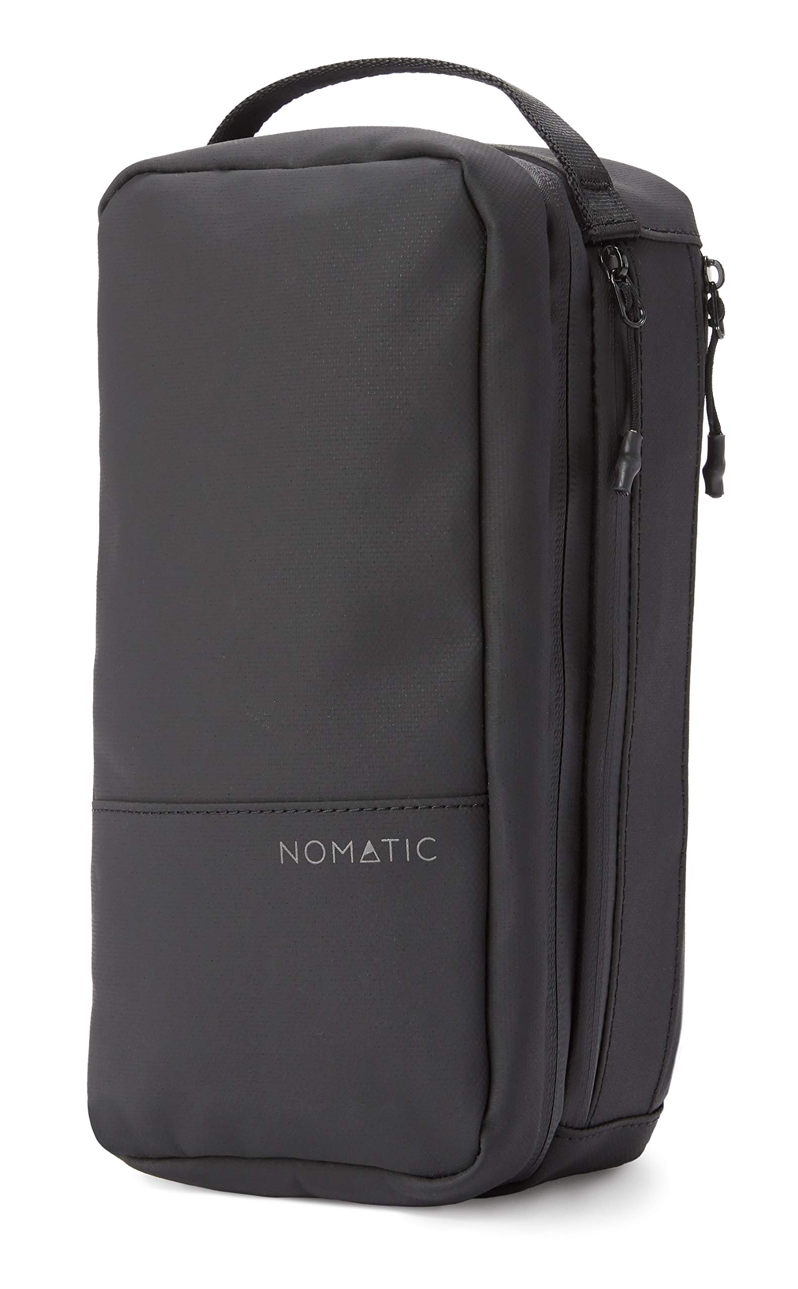NOMATIC- Toiletry Wash Bag for Travel, Mens and Women's Toiletries Bag, Water Resistant Storage Case for Shaving Kit, Makeup, Toiletries (Black), Large V2