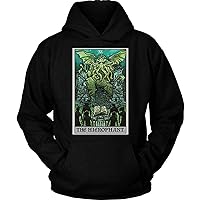 The Hierophant Tarot Card Hoodie - Cthulhu Vintage Horror Gothic Halloween Clothing