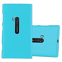 Case Compatible with Nokia Lumia 920 in Jelly Light Blue - Shockproof and Scratch Resistant TPU Silicone Cover - Ultra Slim Protective Gel Shell Bumper Back Skin