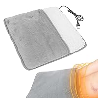 Heating Pad, Upgrade Double-Sided Heating Foot Warmer, USB Heating Pads Electric Heated Foot Warmers for Women and Men, Washable Foot Heating Pad Fast Heating Feet Warmer, 11.81x11.41inch