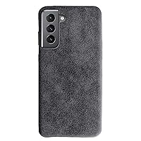 for Samsung Galaxy S22 (2022) 6.1 Inch Case Made in Alcantara, Shockproof Scratchproof Back Phone Cover [Screen & Camera Protection]