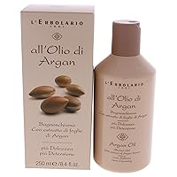 Argan Oil Shower Gel - Creamy, Gentle Cleanser - Leaves Skin With Silky Softness And A Fresh Tone - Treats The Driest, Chapped Or Most Irritable Skin - Paraben Free - Long Lasting - 8.4 Oz