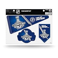 Rico Industries NHL Hockey Stanley Cup Champions Team Magnet Set 8.5