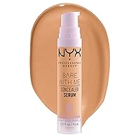 NYX PROFESSIONAL MAKEUP Bare With Me Concealer Serum, Up To 24Hr Hydration - Medium Golden