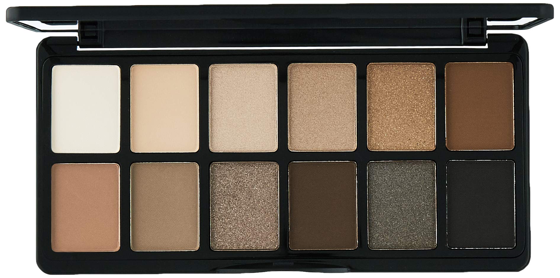 L.A. Girl Fanatic Eyeshadow Palette, The Nudist, 0.035 Oz., Powder