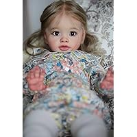 Angelbaby Real Life Reborn Baby Doll Todder Girl 26 Inch Big Cute Realistic Newborn Baby Weighted Soft Silicone Alive Doll Bebe Reborn Handmade Child Toys