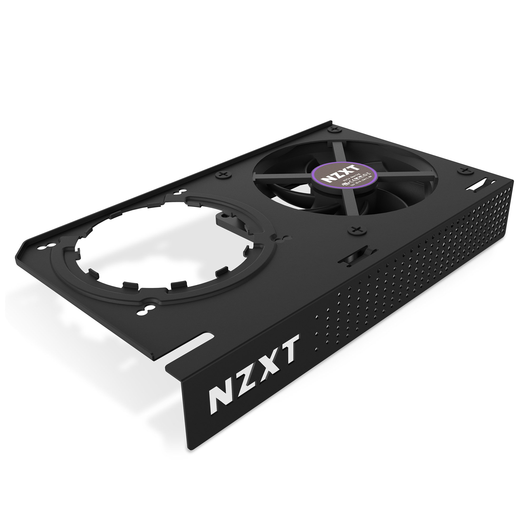 NZXT Kraken G12 - GPU Mounting Kit for Kraken X Series AIO - Enhanced GPU Cooling - AMD and NVIDIA GPU Compatibility - Active Cooling for VRM - Black