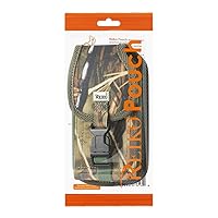 Reiko Wireless Vertical Heavy Duty Rugged Phone Pouch with Buckle Clip 6.62