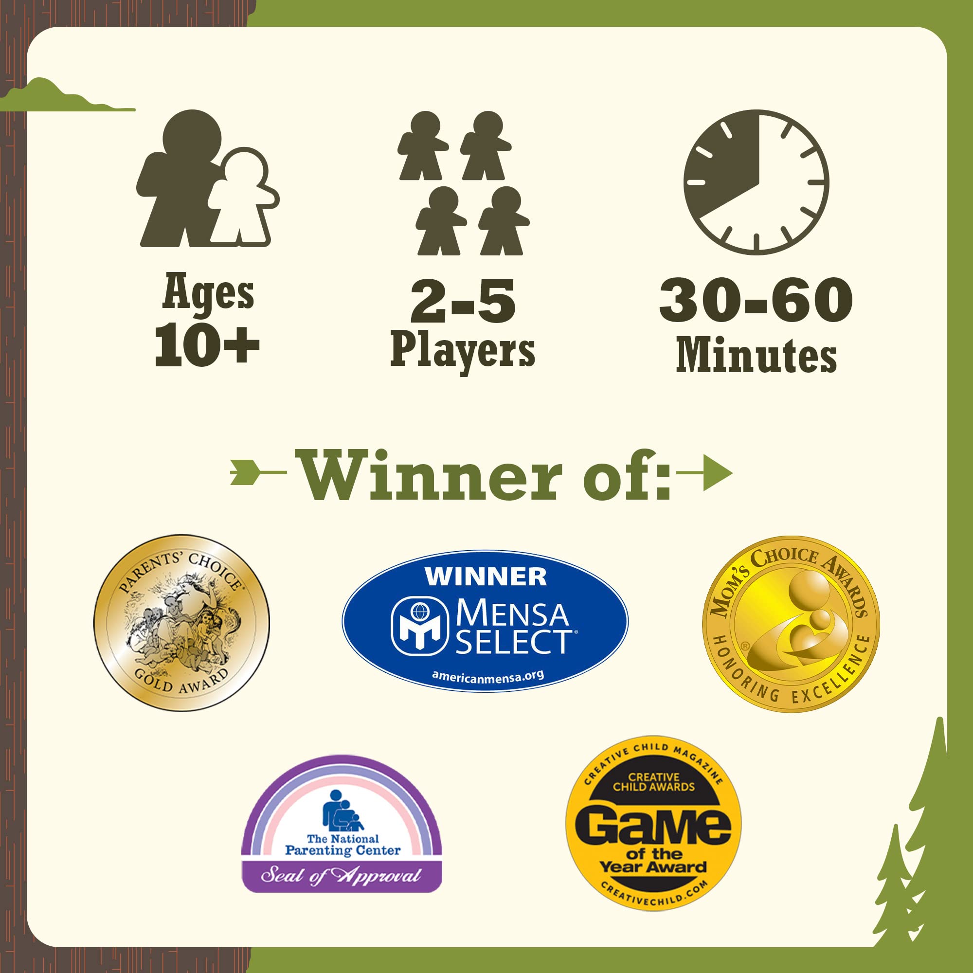 Trekking The National Parks - The Award-Winning Strategy Board Game for Family Night | The Perfect Board Game for National Park Lovers, Kids & Adults | Ages 10 and Up | Easy to Learn