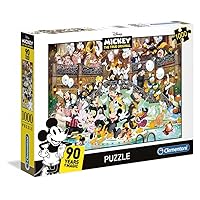 Clementoni - 39472 - Collection Puzzle - Disney Gala - 1000 Pieces - Made in Italy - Jigsaw Puzzles for Adult