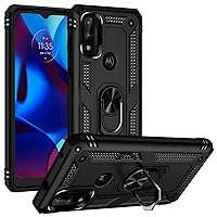 Phone Case for Motorola Moto G Pure Case,for Motorola G Power 2022 Case Mobile Phone with Magnetic Ring Holder Case, Heavy Duty Shockproof Protection for Motorola Moto G Pure/G Power 2022