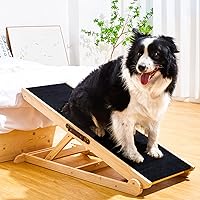 Woohoo Dog Ramp - with Innovative Non-Slip Rubber Mat - for Couch and Bed - 41