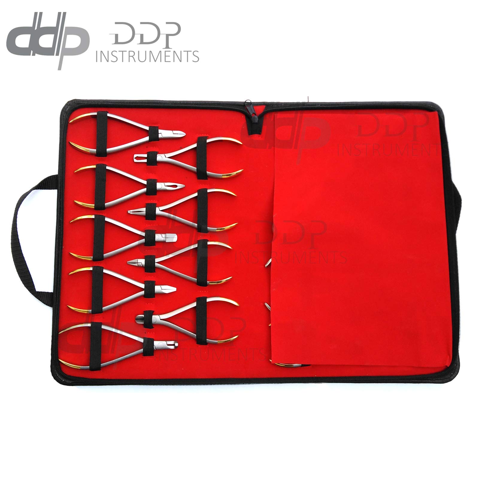 DDP 18 Pcs Basic Orthodontics Dental Instruments Set Composite Kit Premium DN-2123