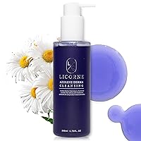 Azulene Derma Cleansing Sensitive Skin, Smooth, Moisturizer, Centella 6.76 fl.oz Korean Skincare