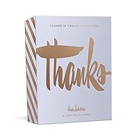 Thanks in Twelve Languages: 12 Foil-Stamped Note Cards and Envelopes Thanks in Twelve Languages: 12 Foil-Stamped Note Cards and Envelopes Cards