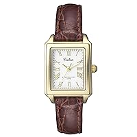 Croton RT-158L-B Women's Wristwatch, Brown, Dial Color - White, Watch 3 Hand