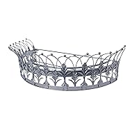 Creative Co-Op Decorative Metal Curtain or Canopy Crown
