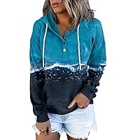 XHRBSI Sweatshirts For Teen Girls Women's Casual Fashion Print Long Sleeve Pullover Hoodies Sweatshirts