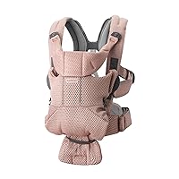 BabyBjörn Baby Carrier Free, 3D Mesh, Dusty Pink