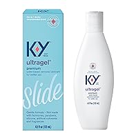 K-Y Ultragel Water Based Personal Lubricant, pH Balanced Lube, Paraben Free, Non-Sticky, Non-Staining, 4.5 fl oz