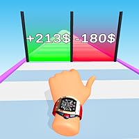 Watch Rush Evolution! Luxury Hand Watch Evolving Runner 3D - Collect Family Watches Evolve Idle Rich Watch ASMR Run Game