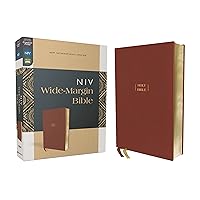 NIV, Wide Margin Bible (A Bible that Welcomes Note-Taking), Leathersoft, Brown, Red Letter, Comfort Print NIV, Wide Margin Bible (A Bible that Welcomes Note-Taking), Leathersoft, Brown, Red Letter, Comfort Print Imitation Leather