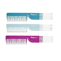 Mebco Flipside Stainless Metal Comb DBC Set - Get all 3 colors