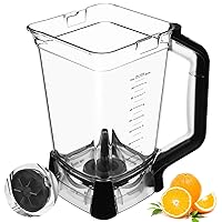 72 oz (9 cups) XL Pitcher Blender Parts for Ninja Blenders(New Model) BL610 BL610BRN BL610C BL710WM BL710WMC CO610B CO650B CT610 CT610C CT611C-3 Year Warranty