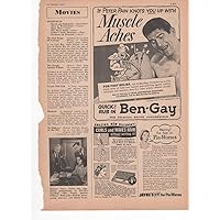 Ben-Gay If Peter Pain Knots You Up With Muscle Aches For Fast Relief Home Health Care 1951 Farm Antique Advertisement