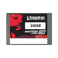 Kingston Digital 240 GB SSDNow KC300 SATA 3 2.5-Inch Solid State Drive with Adapter SKC300S37A/240G