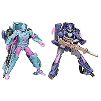 Transformers Toys Legacy Evolution Deluxe Senate Guard Autobot Javelin & Ascenticon Kaskade Deadeye Duel 2-Pack, Action Figures for Boys and Girls Ages 8 and Up (Amazon Exclusive)
