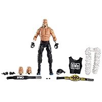 WWE Ultimate Edition Wave 7 Hollywood Hogan Action Figure 6 in with Interchangeable Entrance JacketLanternExtra Head and Swappable Hands for Ages 8 Years Old and Up