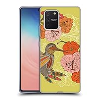 Head Case Designs Officially Licensed Valentina Hummingbird Flower Birds Soft Gel Case Compatible with Samsung Galaxy S10 Lite
