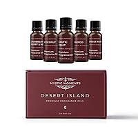 Mystic Moments | Fragrant Oil Starter Pack - Desert Island - 5 x 10ml