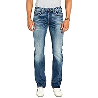 Buffalo David Bitton Men's Relaxed Straight Leg Driven Jean with Stretch Fabric