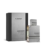 Al Haramain Amber Oud Carbon Edition for Men Eau de Parfum Spray, 2.0 Ounce