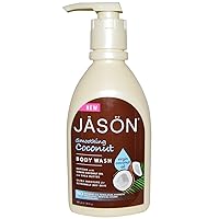 JASON, Smoothing Body Wash oz, Coconut, 30 Ounce