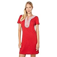 Tommy Hilfiger Women's Short Sleeve Essential Everyday Dress, Samba