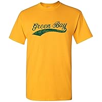UGP Campus Apparel City Baseball Script T Shirt, Hometown Pride Tees