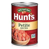 Hunt's Petite Diced Tomatoes, 14.5 oz, 12 Pack