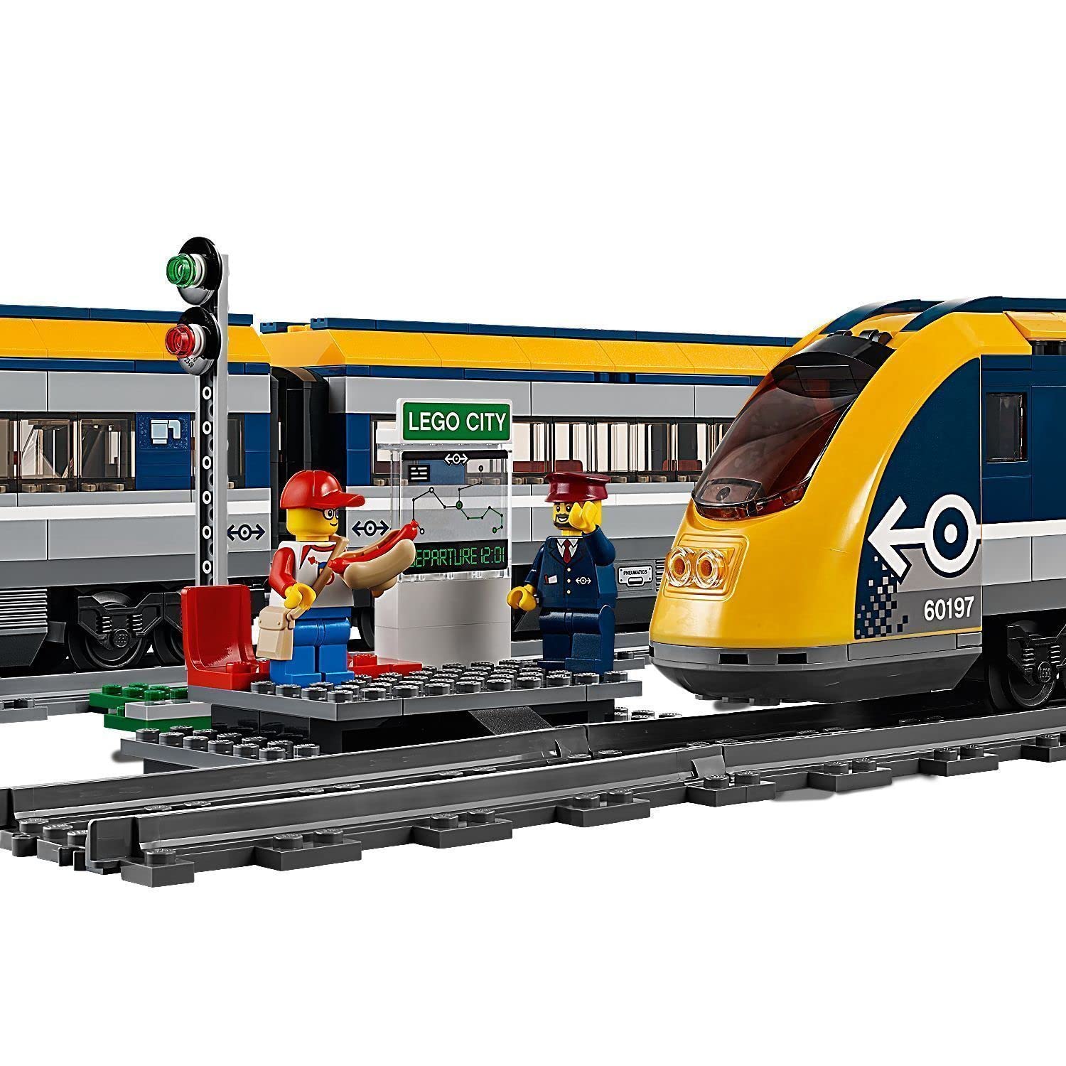 City Passenger Rc Train Toy, Construction Track Set for Kids