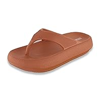 CUSHIONAIRE Women's Fling recovery cloud pool slides sandal with +Comfort